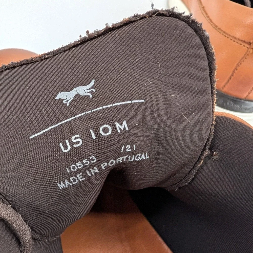 Wolf & Shepherd Crossover Victory Leather‎ Hybrid Dress Sneaker Brown 10M